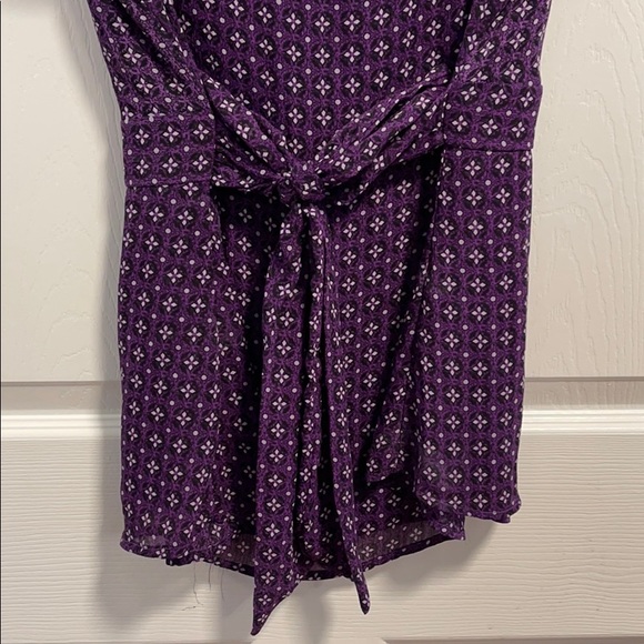 Beecher Brook Purple crisscross, cold should shirt - Picture 7 of 10
